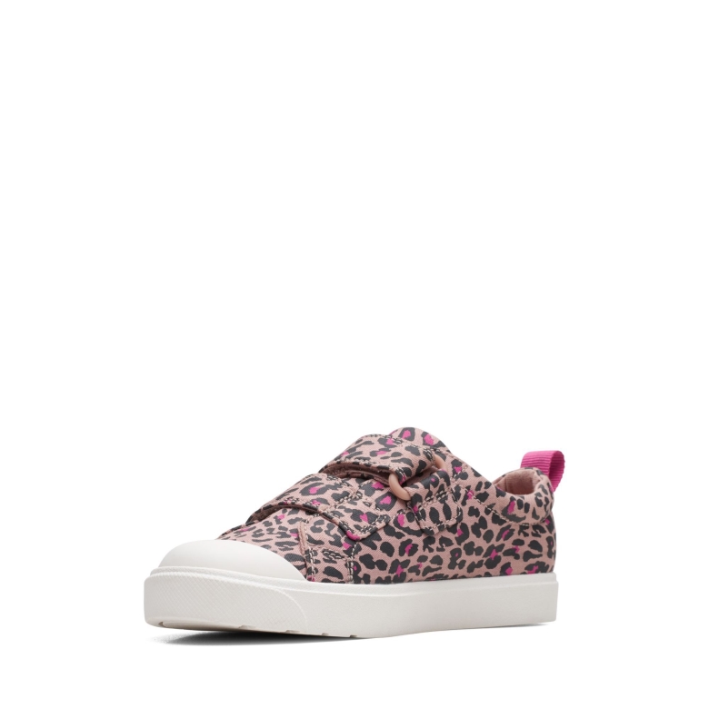 Pink Combi City Bright K Clarks