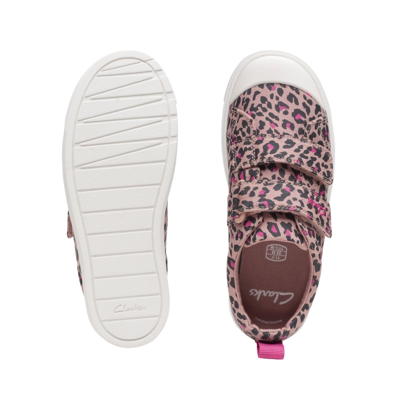 Pink Combi City Bright K Clarks