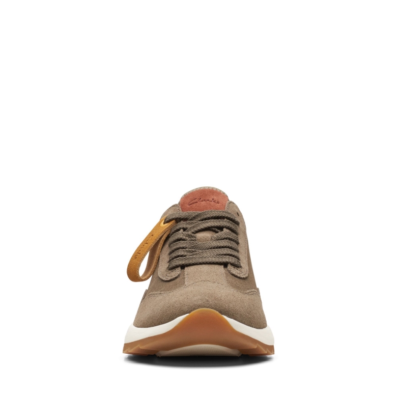 Dash Lite Lo Clarks Dunkeloliv Kombi