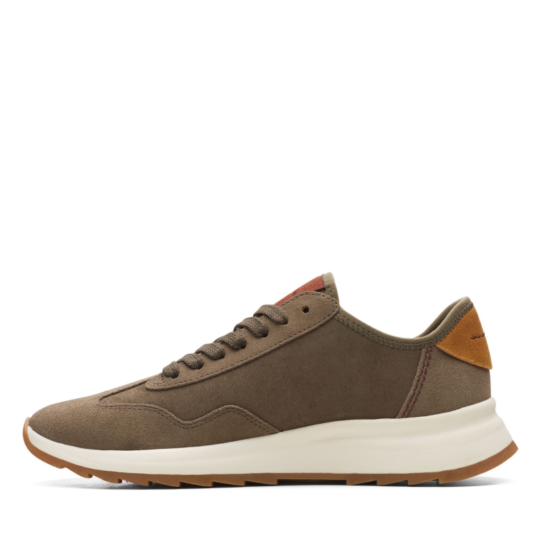 Dash Lite Lo Clarks Dunkeloliv Kombi