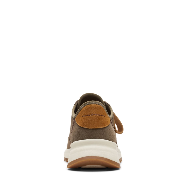 Dash Lite Lo Clarks Dunkeloliv Kombi