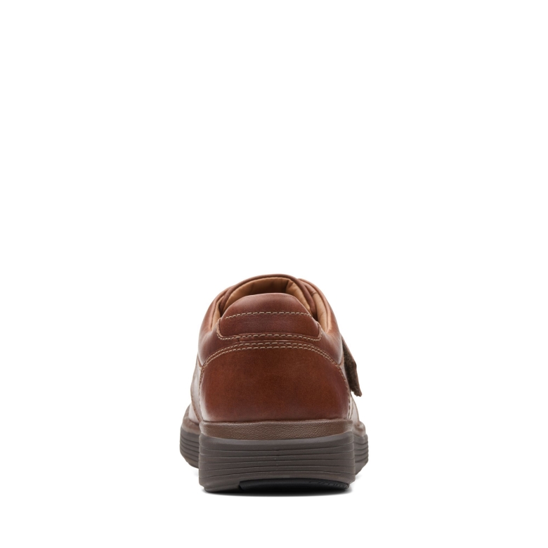 Clarks Un Abode Strap Aus Dunkelbraunem Leder