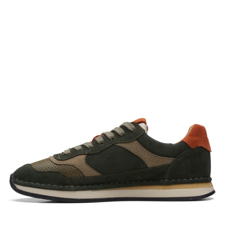 Olive Kombi Clarks Craft Run Tor