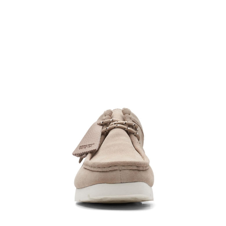 Sand Clarks Wallabee GTX