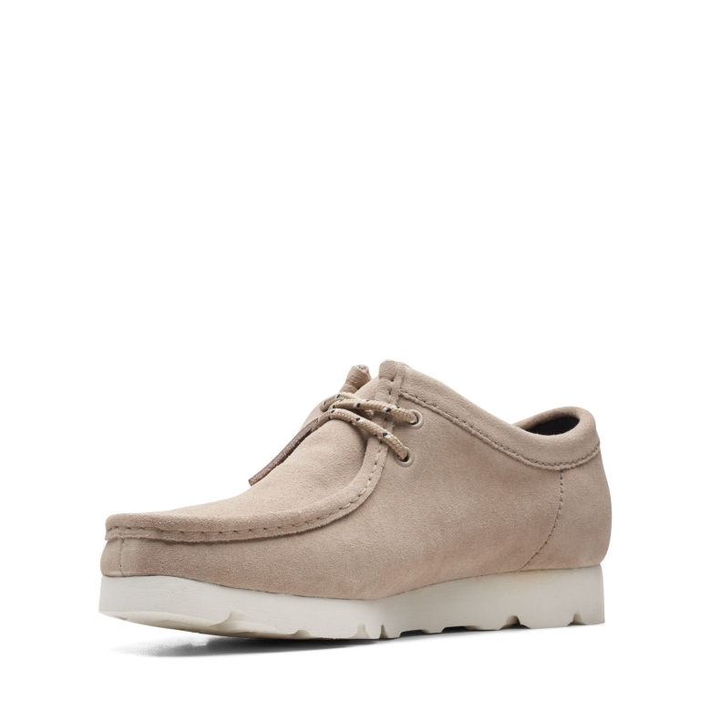 Sand Clarks Wallabee GTX