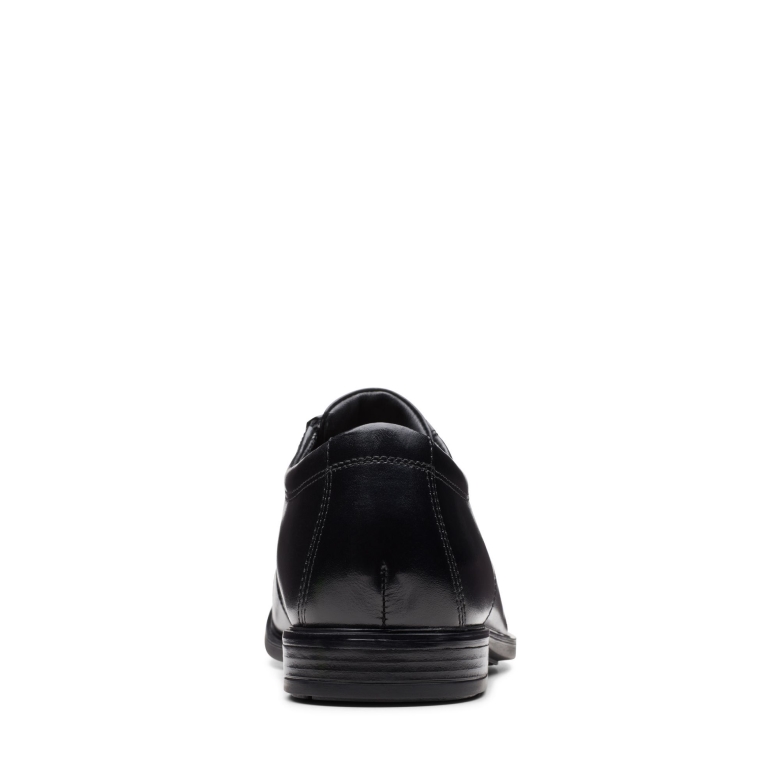Howard-mütze Aus Schwarzem Leder Clarks