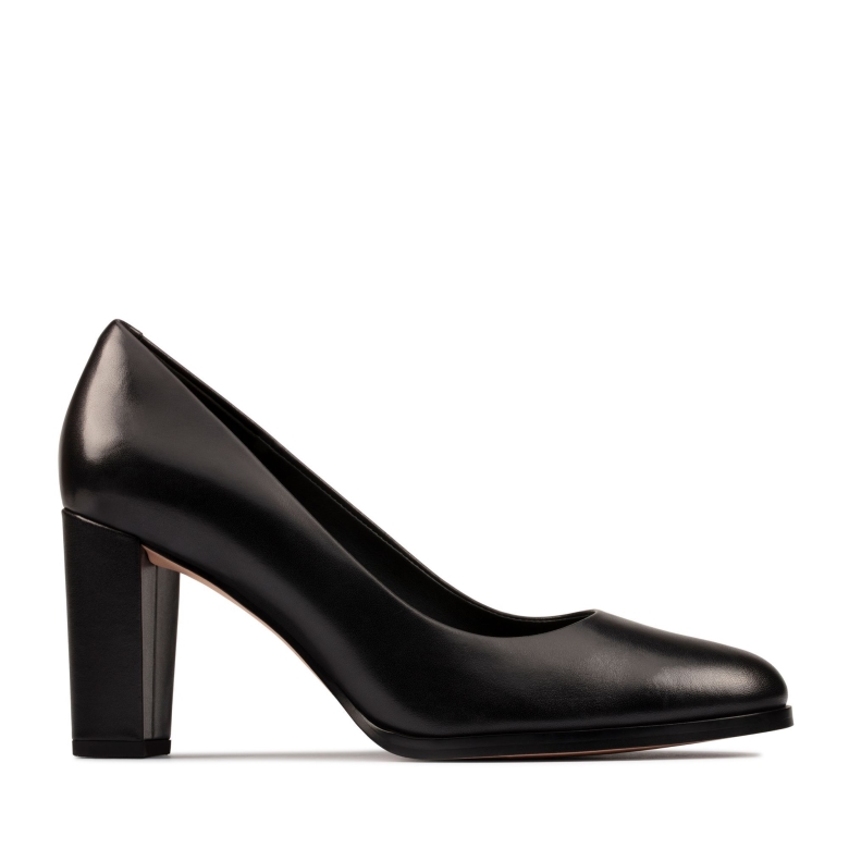 Kaylcara 2 Clarks Schwarzes Leder