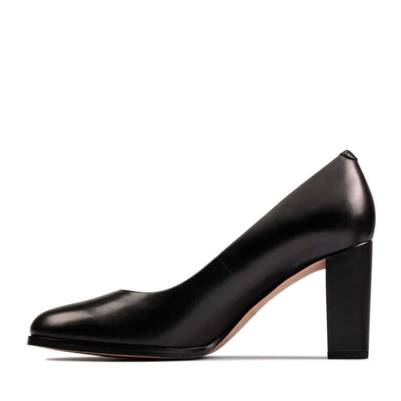 Kaylcara 2 Clarks Schwarzes Leder