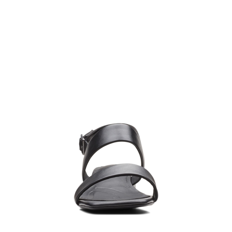 Schwarzes Leder Seren25 Armband Clarks