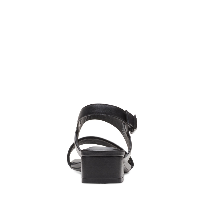 Schwarzes Leder Seren25 Armband Clarks