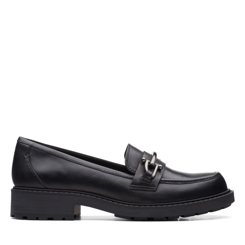 Orinoco2 Rand Schwarzes Leder Clarks