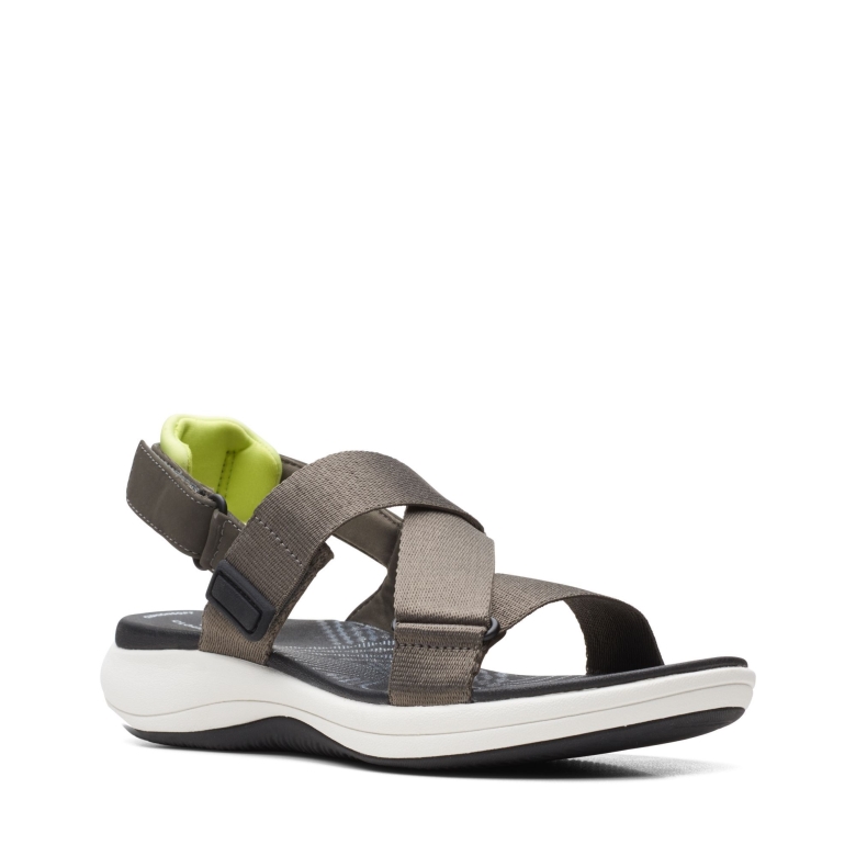 Clarks Dark Olive Mira Sun