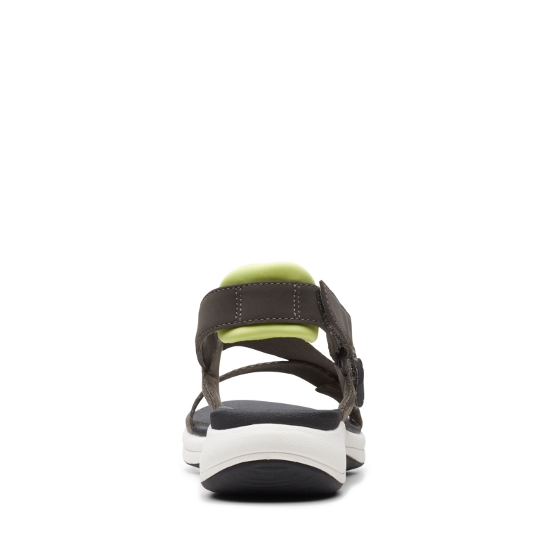 Clarks Dark Olive Mira Sun