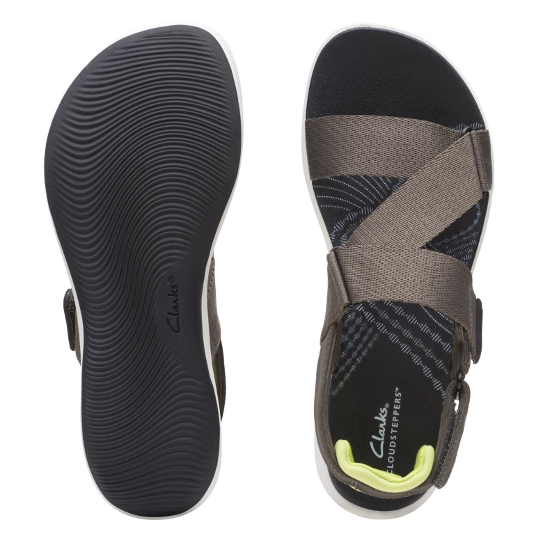 Clarks Dark Olive Mira Sun