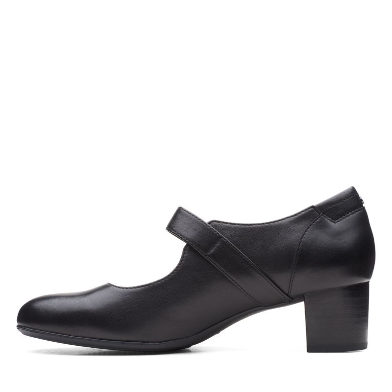 Clarks Linnae Walk Schwarzes Leder