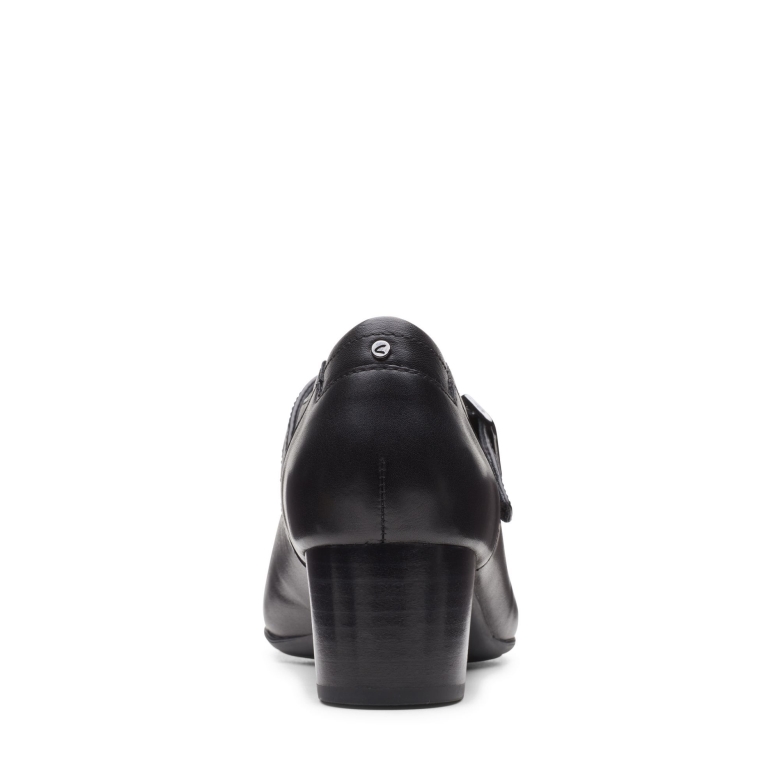 Clarks Linnae Walk Schwarzes Leder