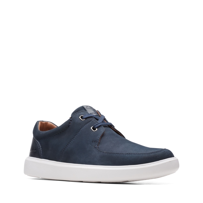 Clarks Cambro-spitze Marineblaues Nubukleder