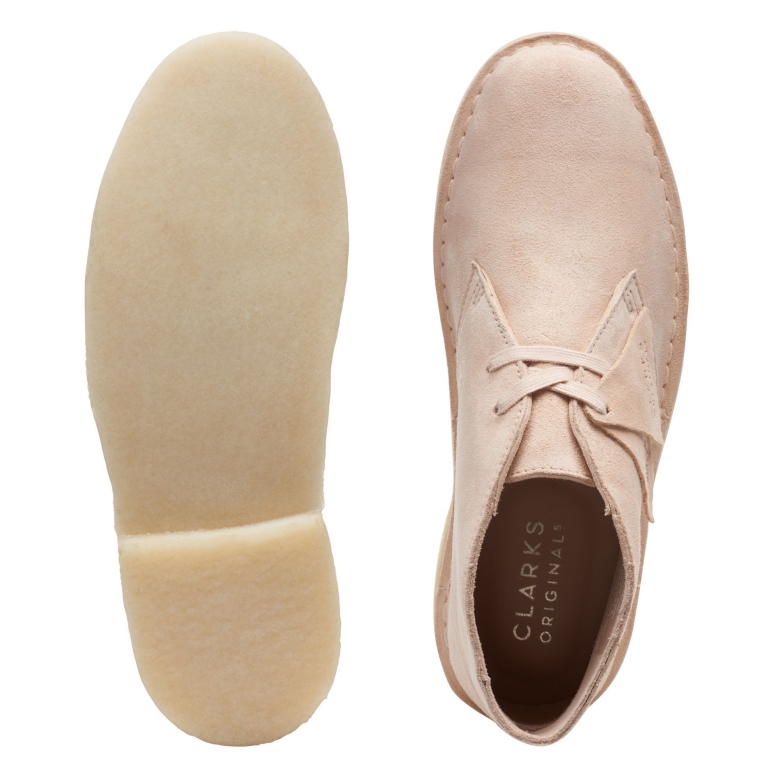 Clarks Wüstenstiefel Aus Natürlichem Wildleder