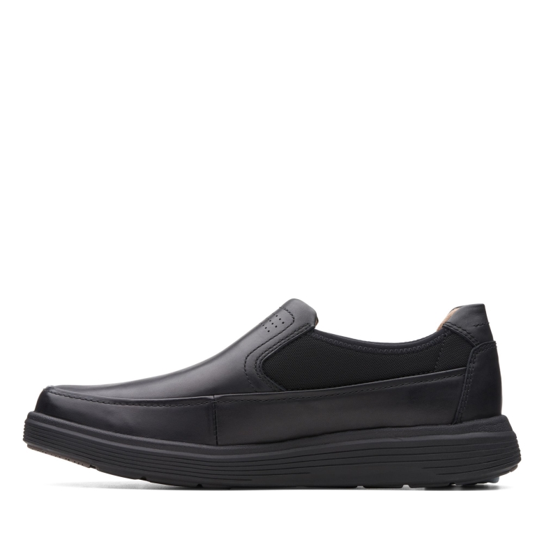 Schwarzes Leder Un Abode Go Clarks