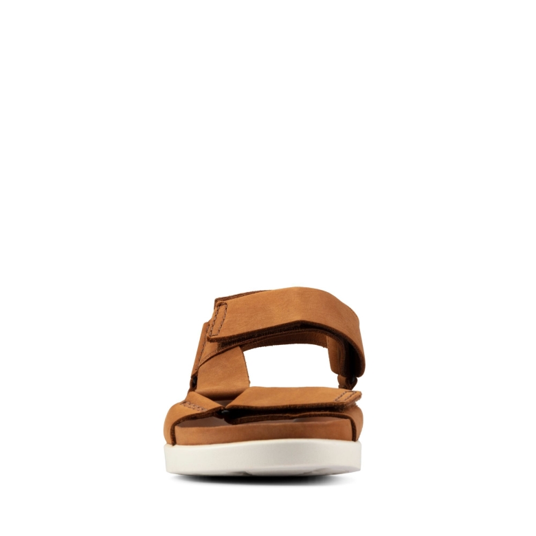 Hellbraunes Nubukleder Von Clarks Sunder