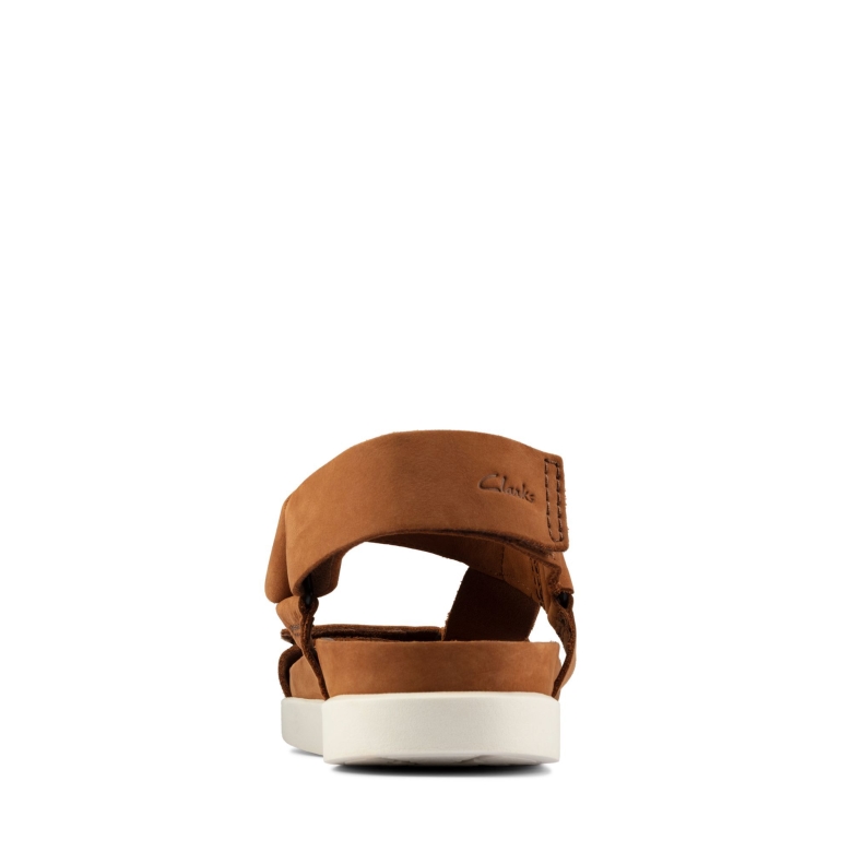 Hellbraunes Nubukleder Von Clarks Sunder