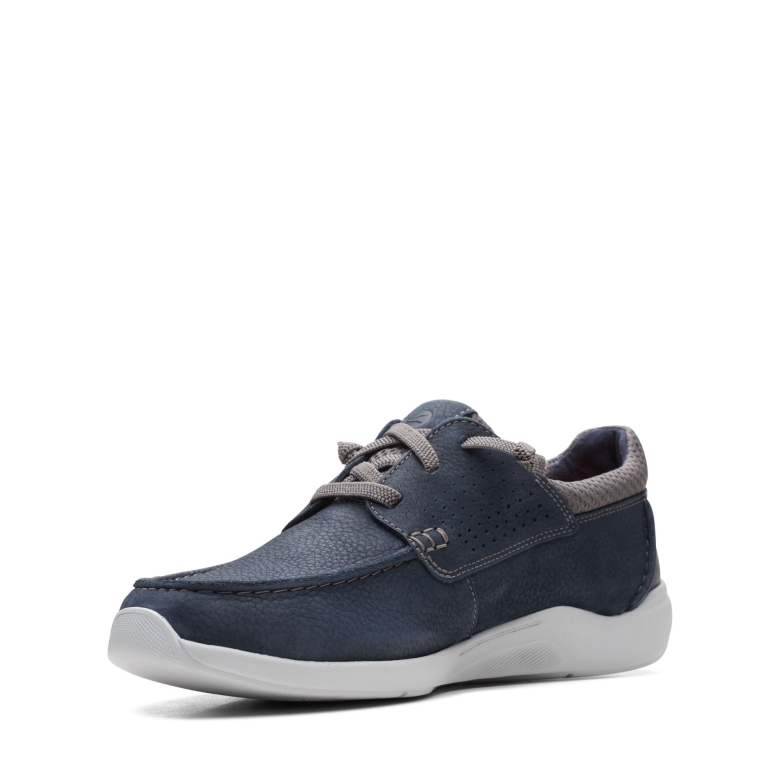 Gorwmoc Clarks Navy Nubuk