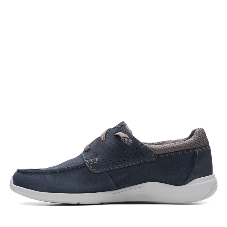 Gorwmoc Clarks Navy Nubuk