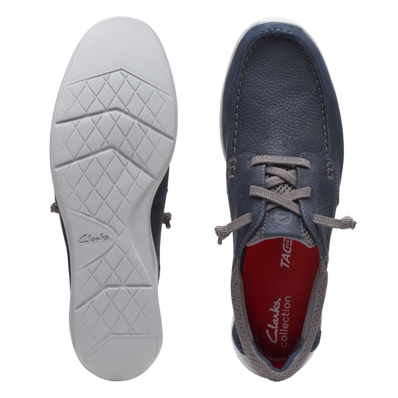 Gorwmoc Clarks Navy Nubuk