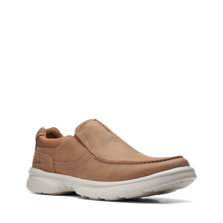 Bradley Free Clarks Hellbraunes Leder