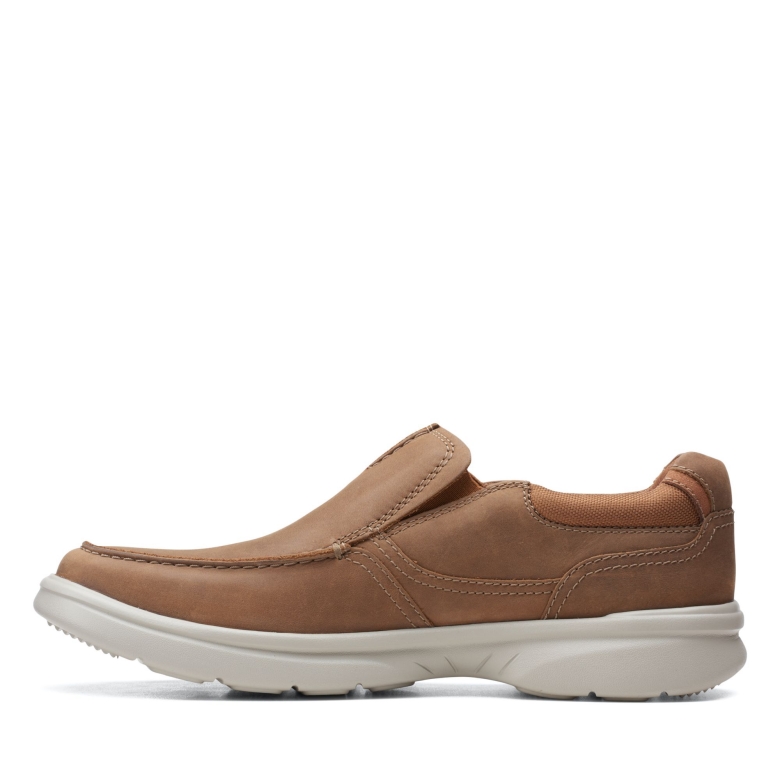 Bradley Free Clarks Hellbraunes Leder