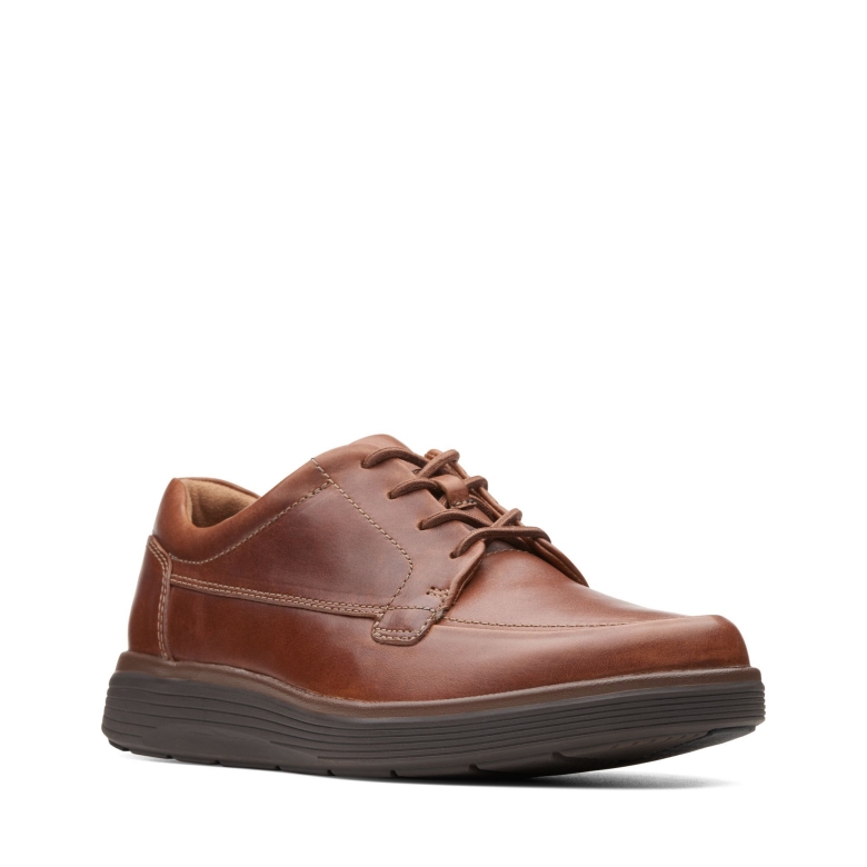 Dunkelbraunes Leder Un Wohnsitz Ease Clarks