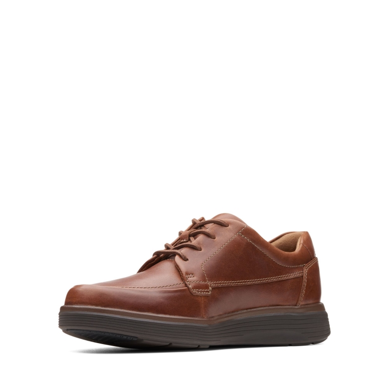 Dunkelbraunes Leder Un Wohnsitz Ease Clarks