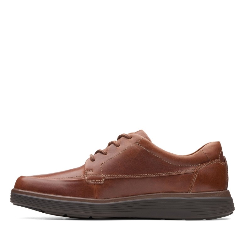 Dunkelbraunes Leder Un Wohnsitz Ease Clarks