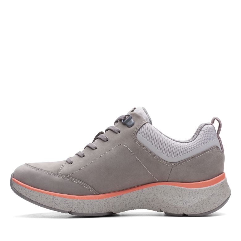 Grau Kombi Clarks Wave 20 Spitze
