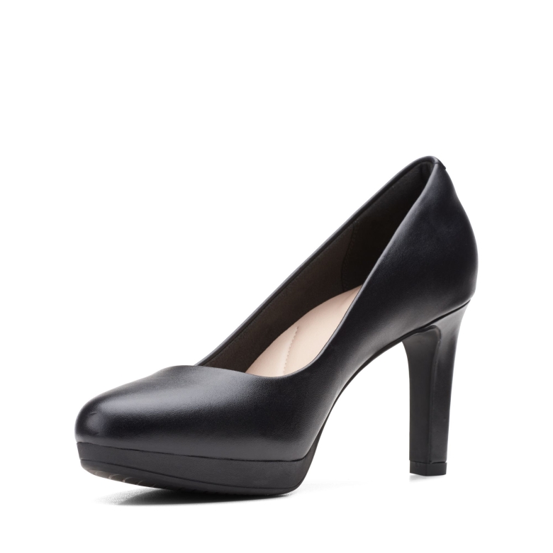 Ambyr Joy Clarks Aus Schwarzem Leder