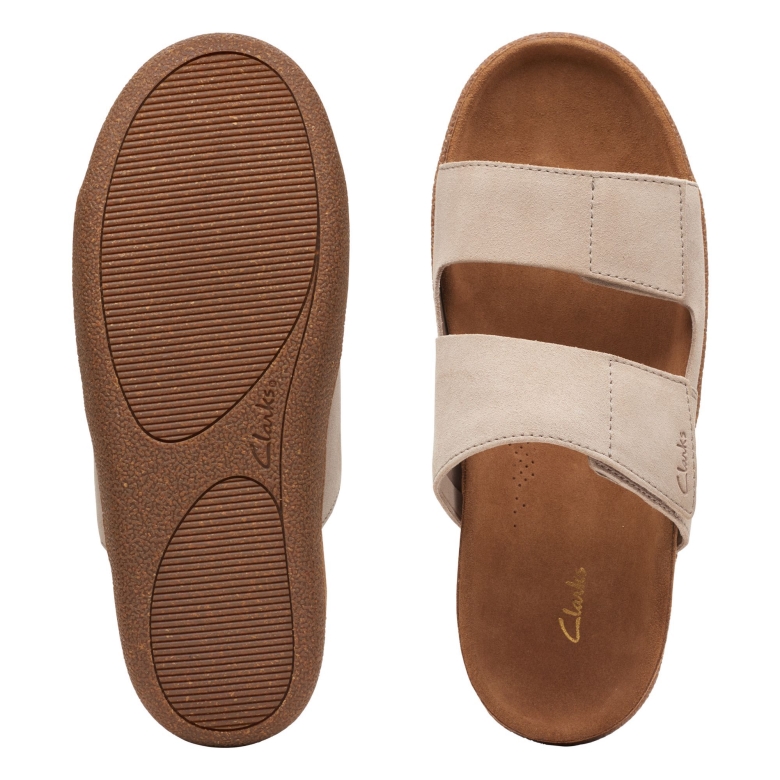 Pilton-riemen Clarks Sand Wildleder