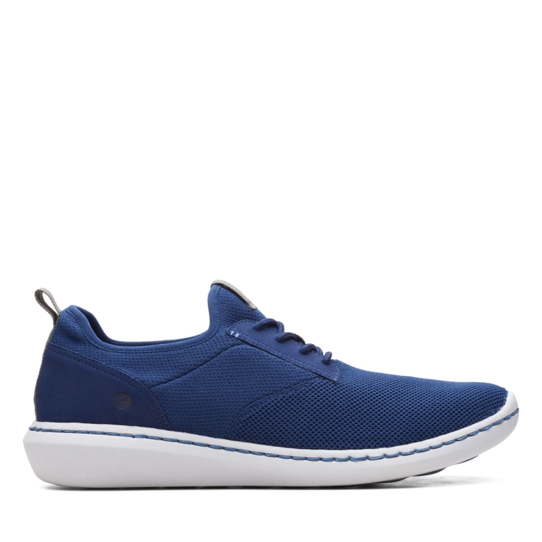 Marineblaue Textilstufe Urban Low Clarks