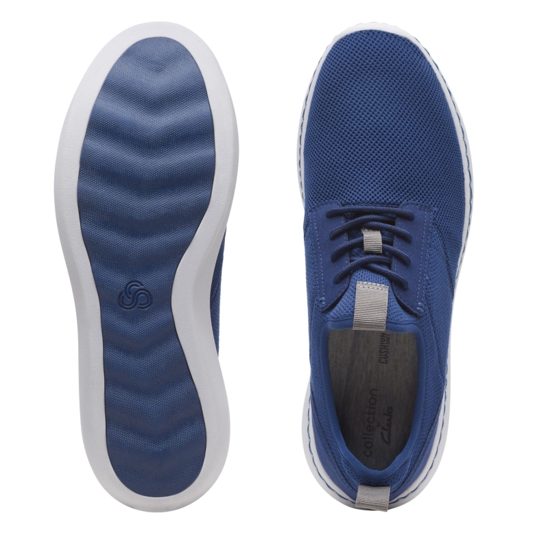 Marineblaue Textilstufe Urban Low Clarks