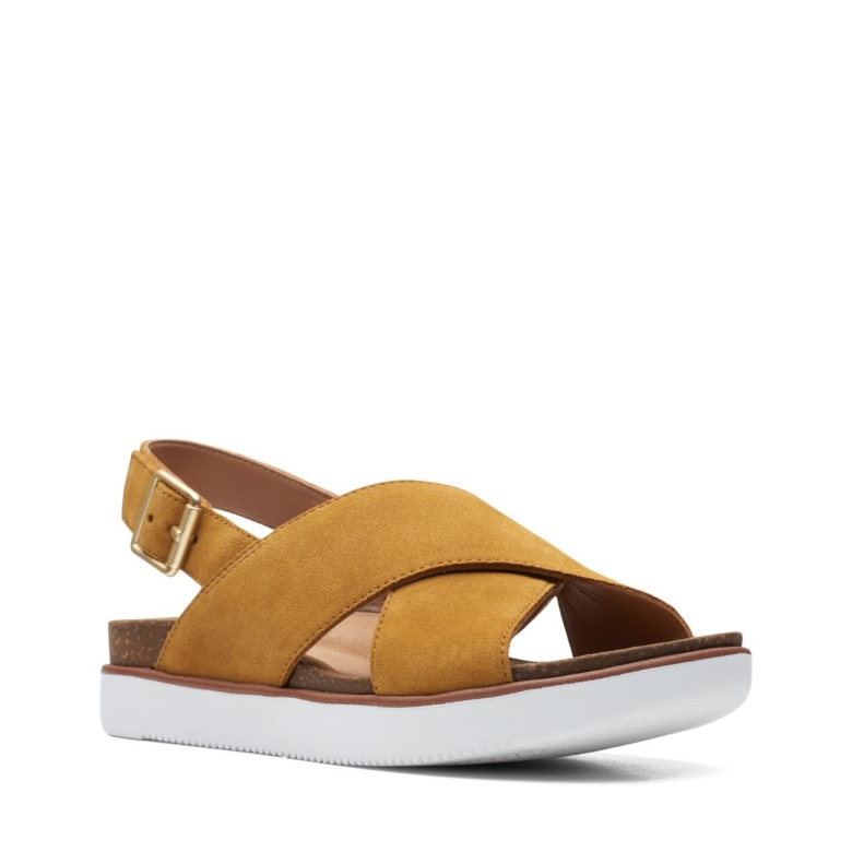 Ocker Clarks Elayne Kreuz