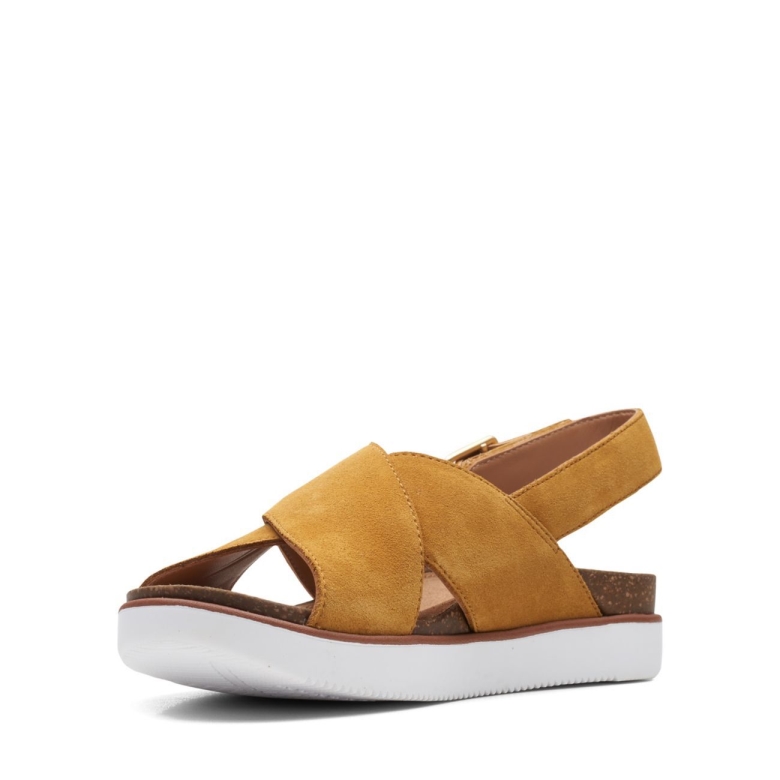 Ocker Clarks Elayne Kreuz