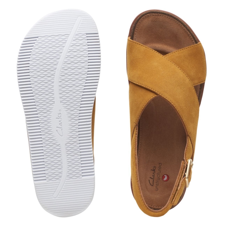 Ocker Clarks Elayne Kreuz