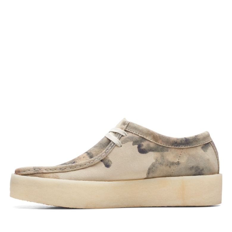 Off White Camo Clarks Wallabee Tasse