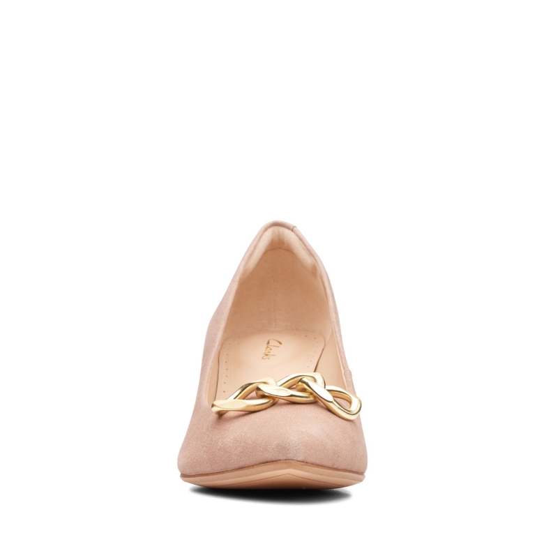 Praline Wildleder Violett 55 Trimmen Clarks