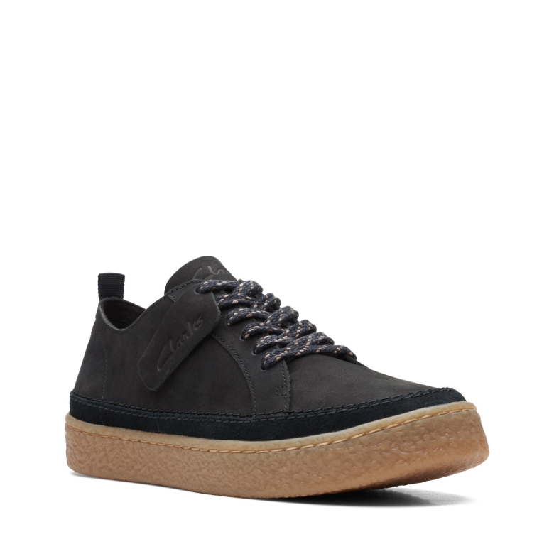 Clarks Barleigh-spitze Aus Schwarzem Nubukleder