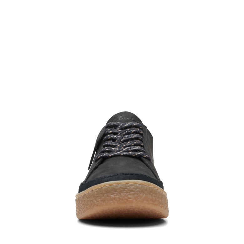 Clarks Barleigh-spitze Aus Schwarzem Nubukleder