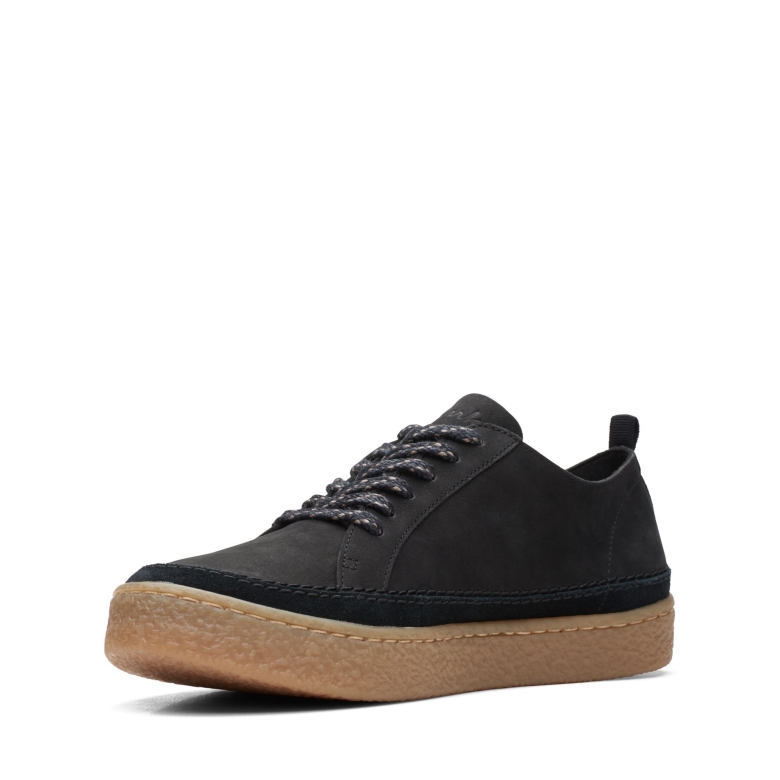 Clarks Barleigh-spitze Aus Schwarzem Nubukleder