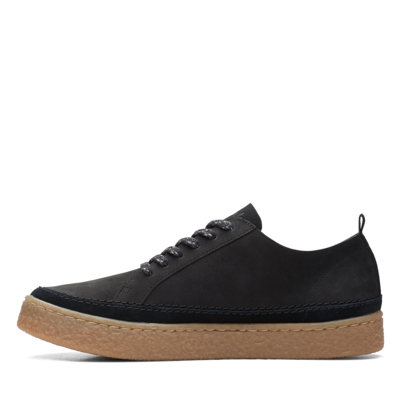 Clarks Barleigh-spitze Aus Schwarzem Nubukleder