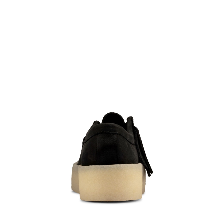 Wallabee Cup Clarks Schwarz