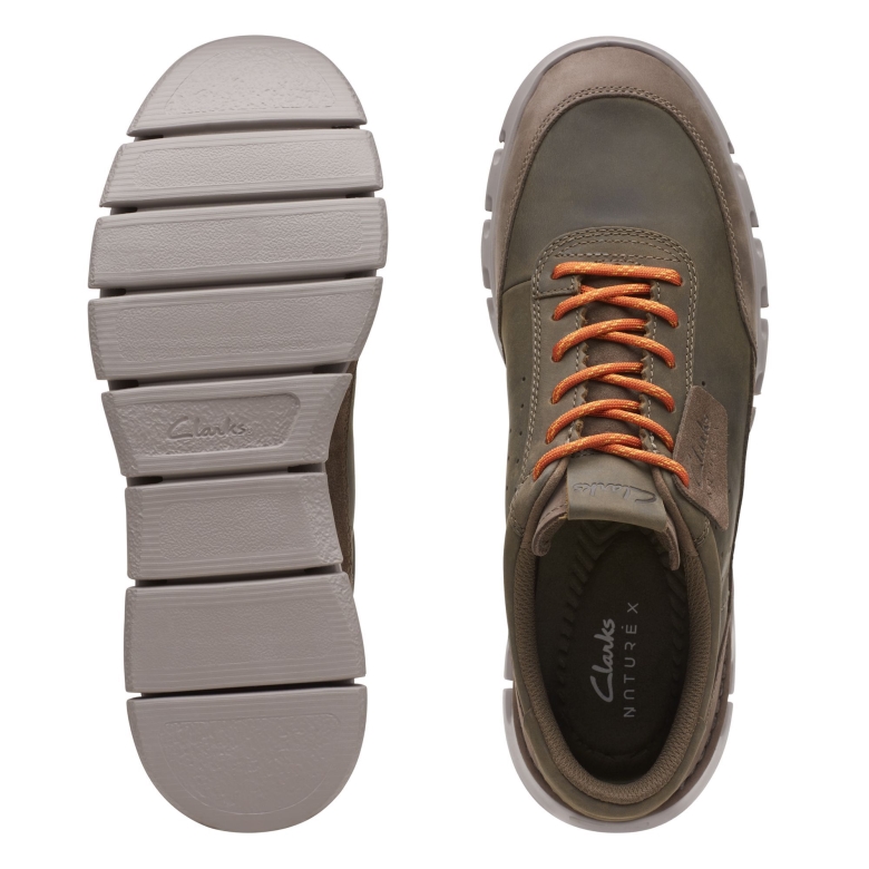 Braun Natur X One Clarks