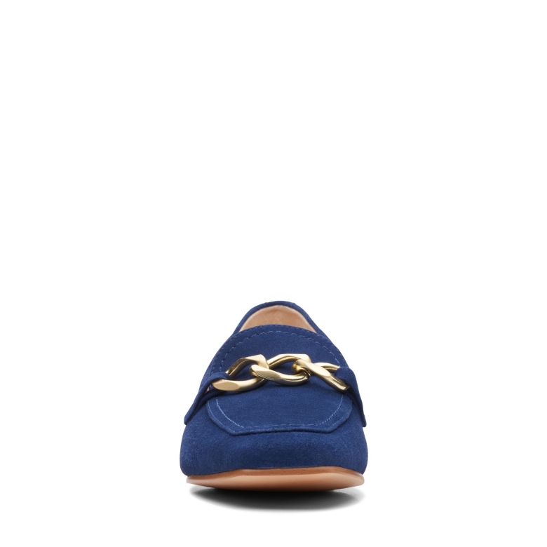 Seren 30 Step Clarks Blaues Wildleder